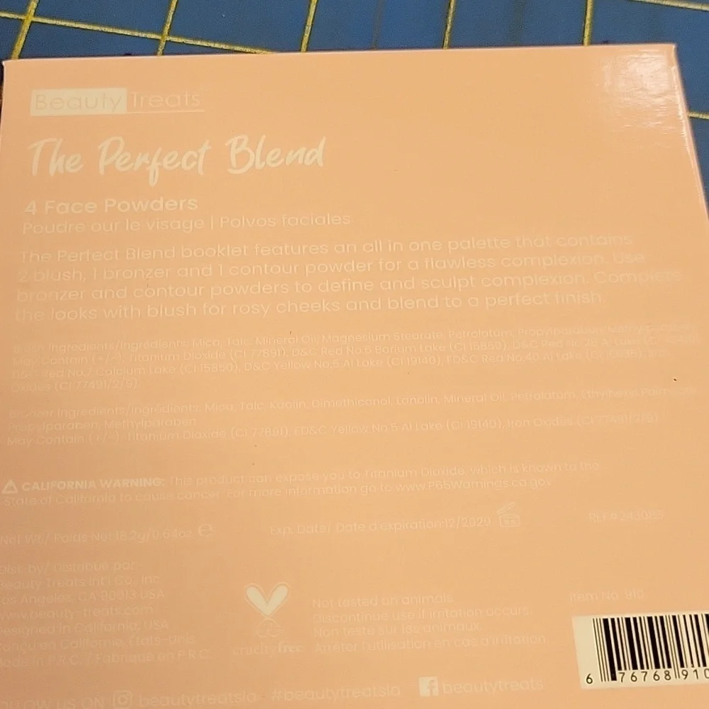 The Perfect Blend Face Powders - Browns Palette New Sealed